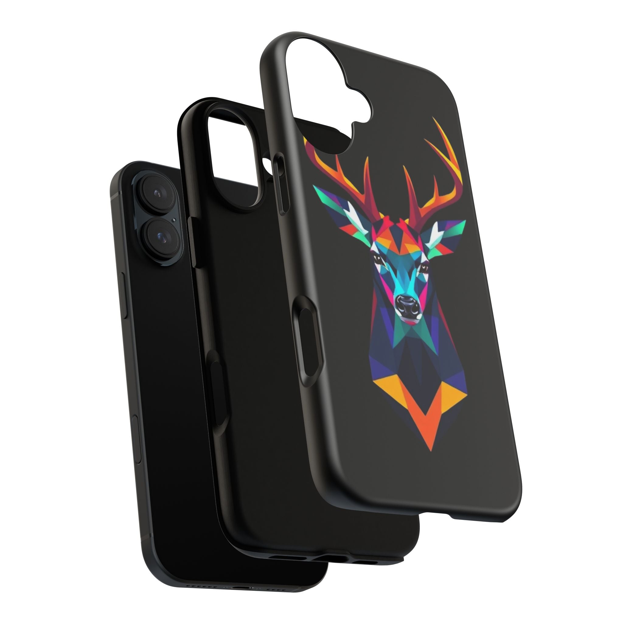 Colorful Fractal Deer Art Design Tough Case For Android & iPhone