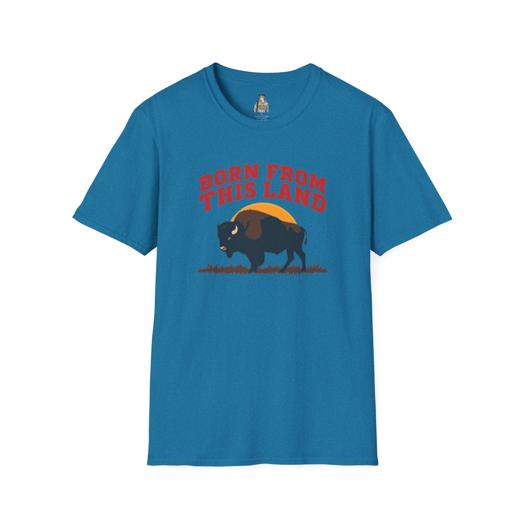 Born From this Land Native and Proud T-Shirt - EqualiTees.Me