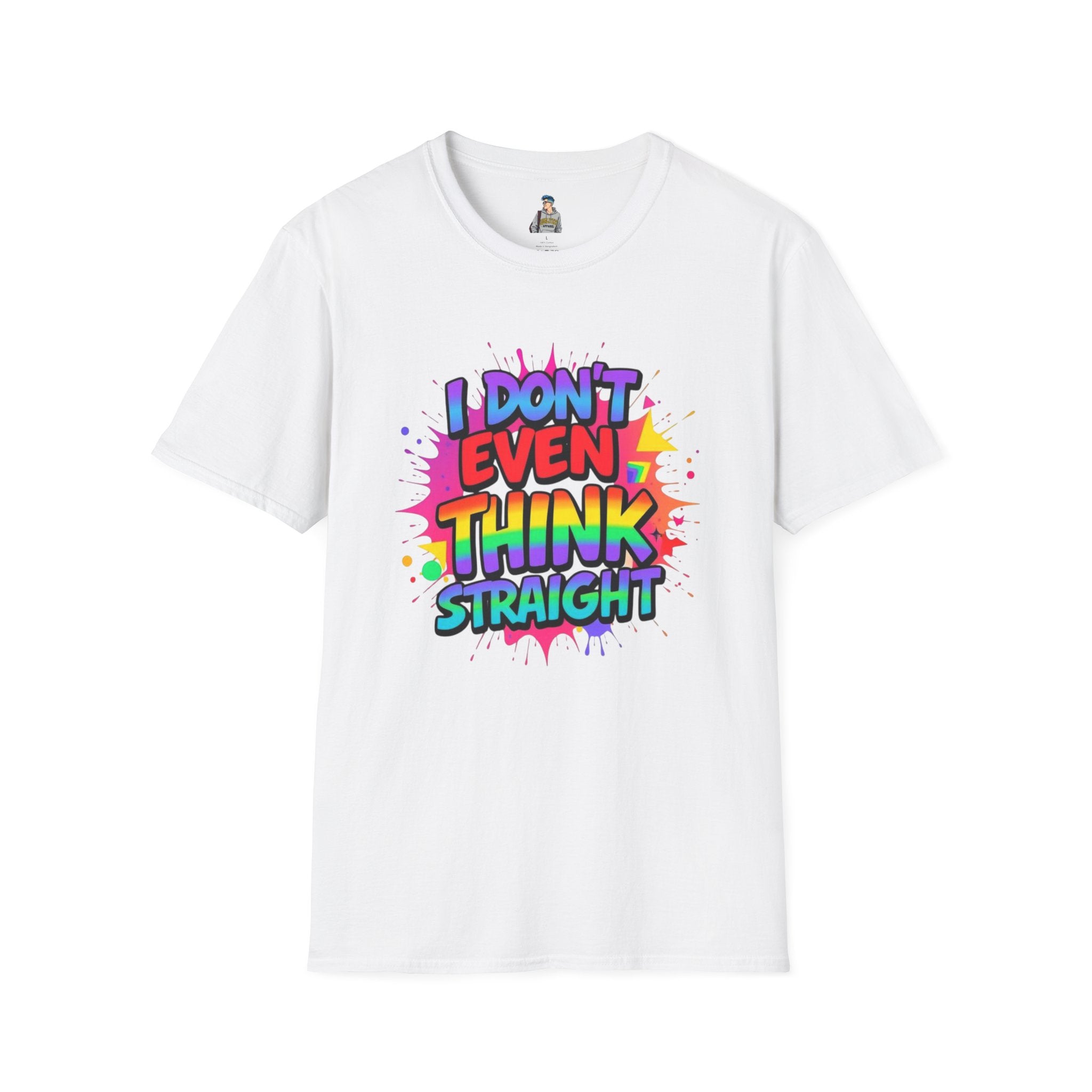Colorful Humor T-Shirt, Pride Apparel, Gift for Friends, Casual Wear, Fun Statement Tee - EqualiTees.Me