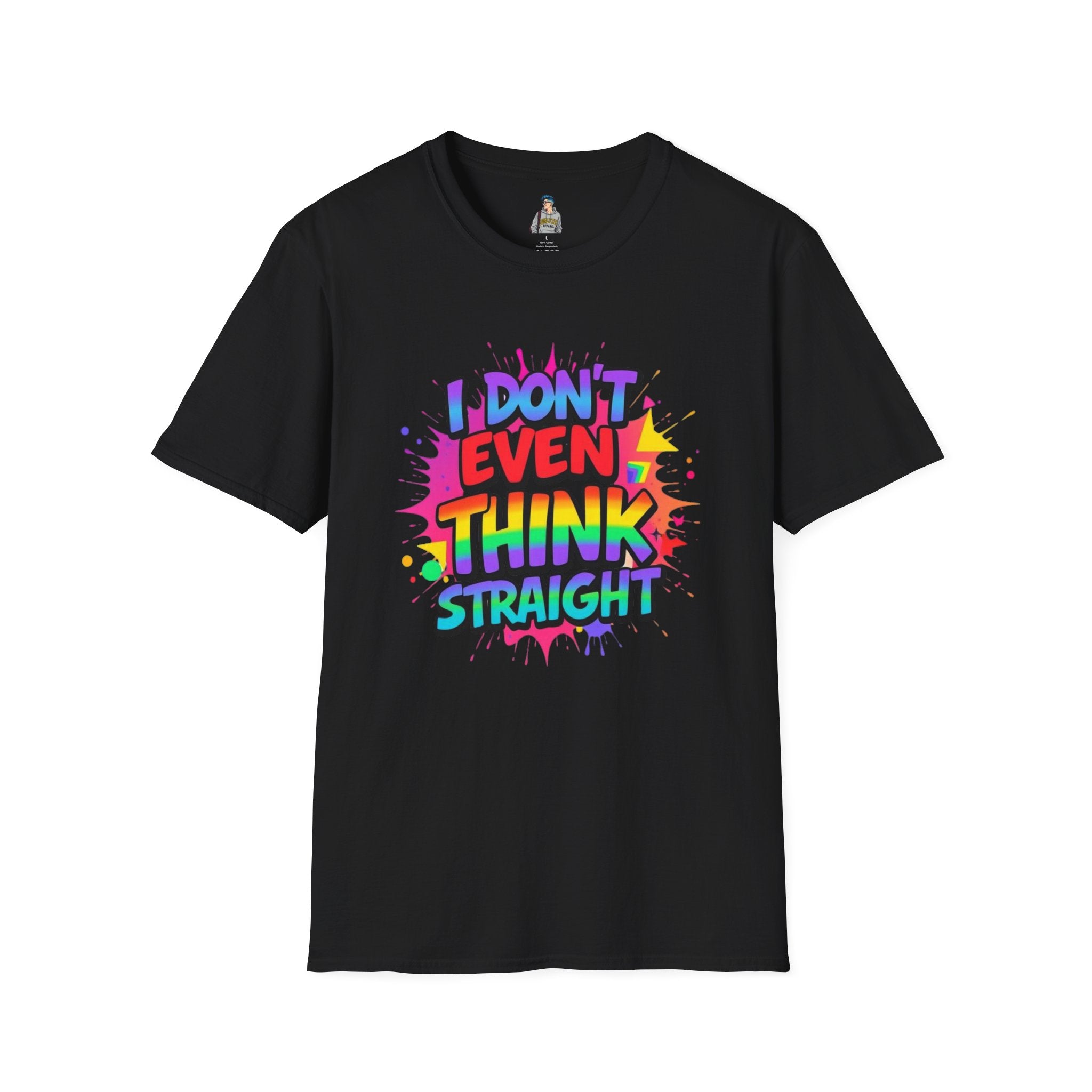 Colorful Humor T-Shirt, Pride Apparel, Gift for Friends, Casual Wear, Fun Statement Tee - EqualiTees.Me