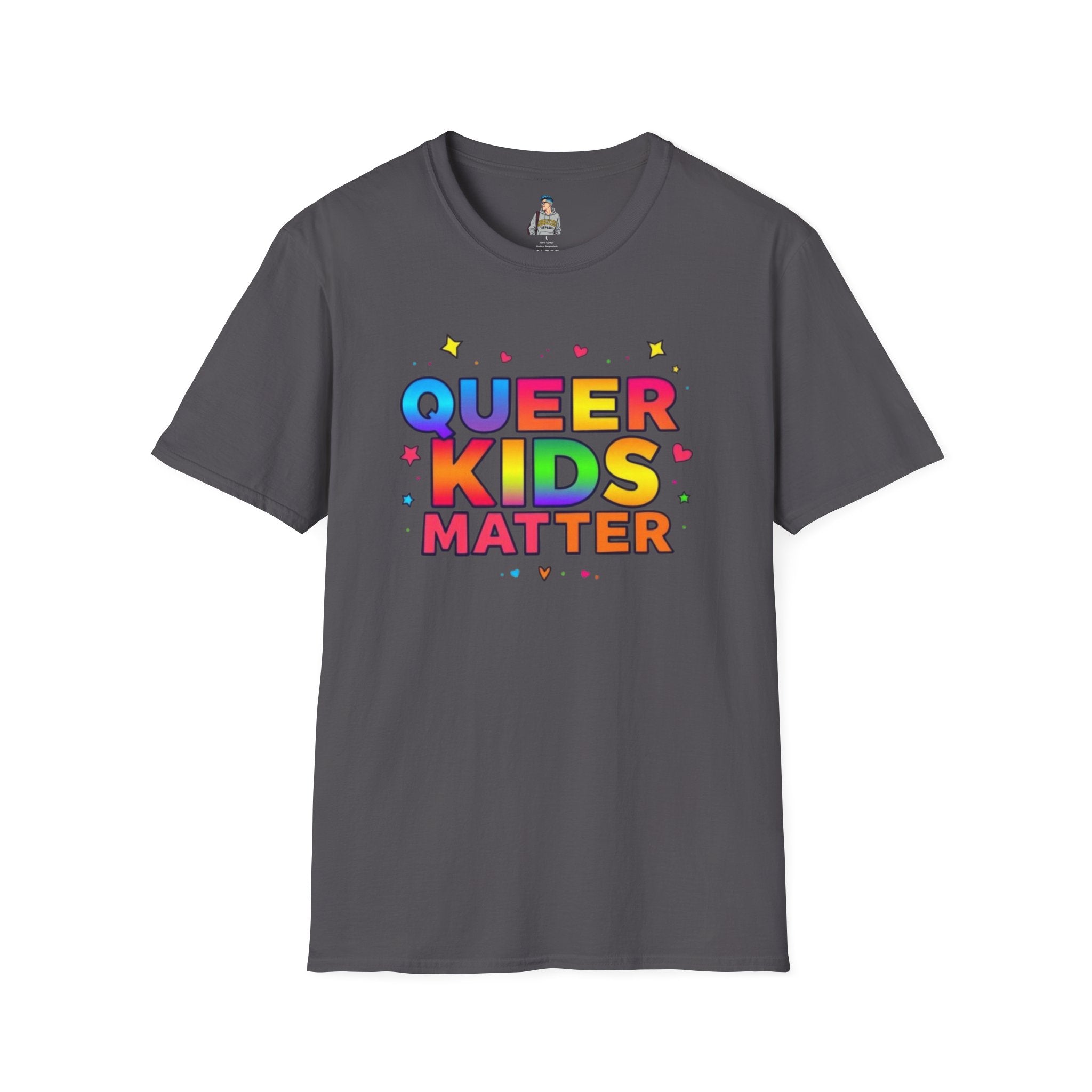 Colorful Queer Kids Matter Pride T-Shirt - EqualiTees.Me