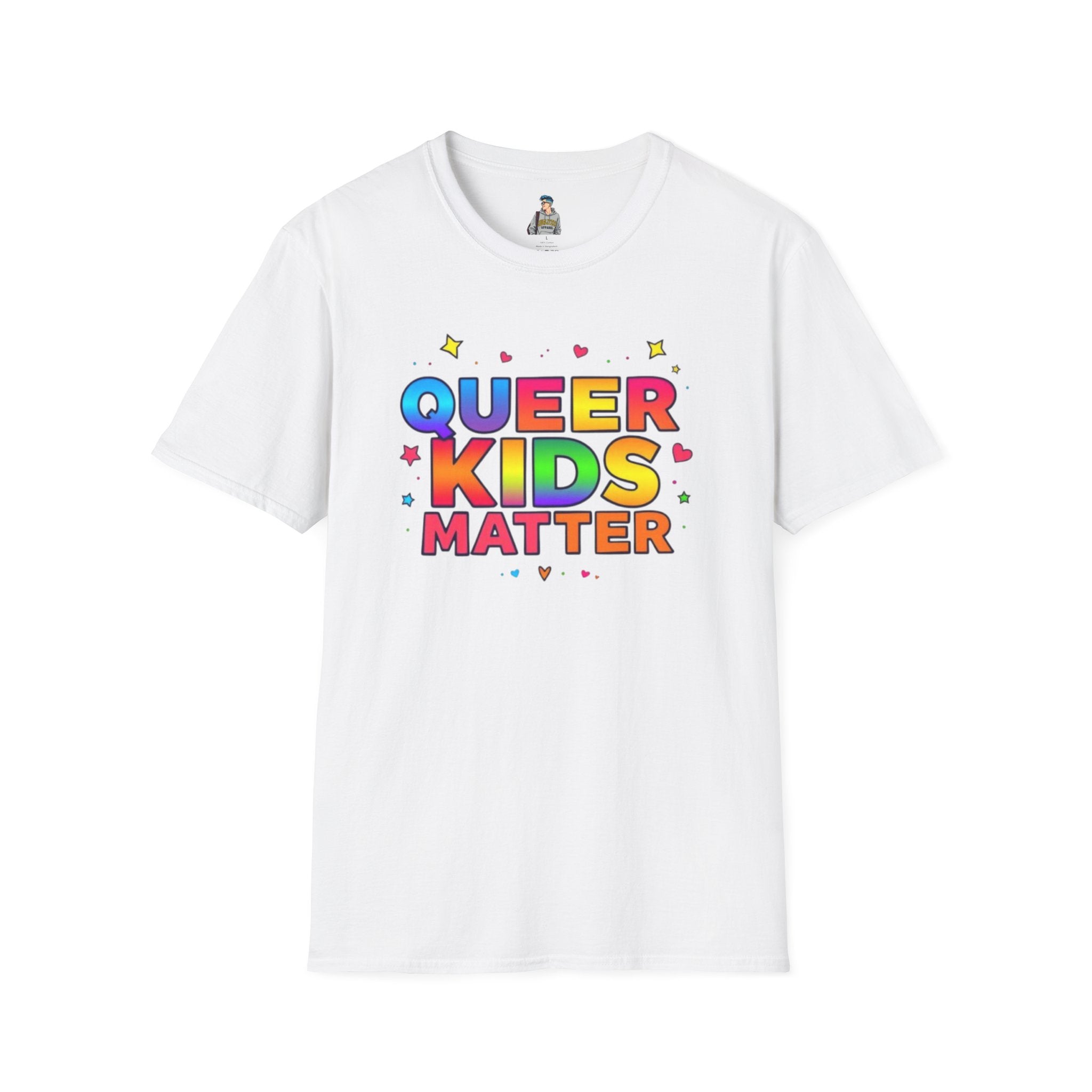 Colorful Queer Kids Matter Pride T-Shirt - EqualiTees.Me