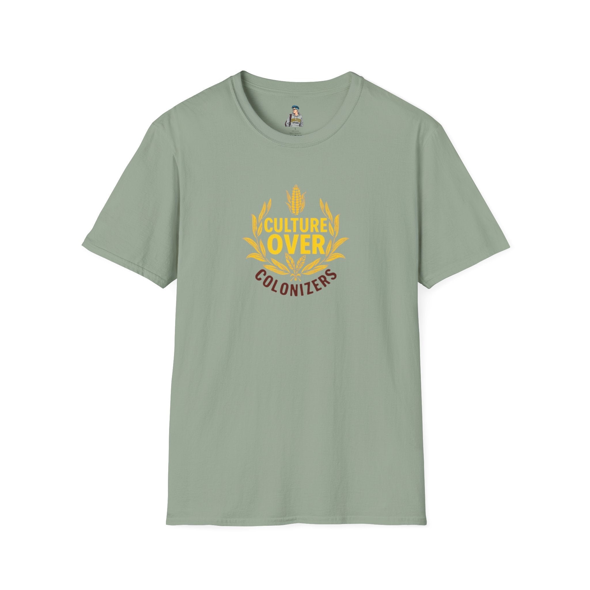 'Culture Over Colonizers' Unisex Softstyle T-shirt - EqualiTees.Me