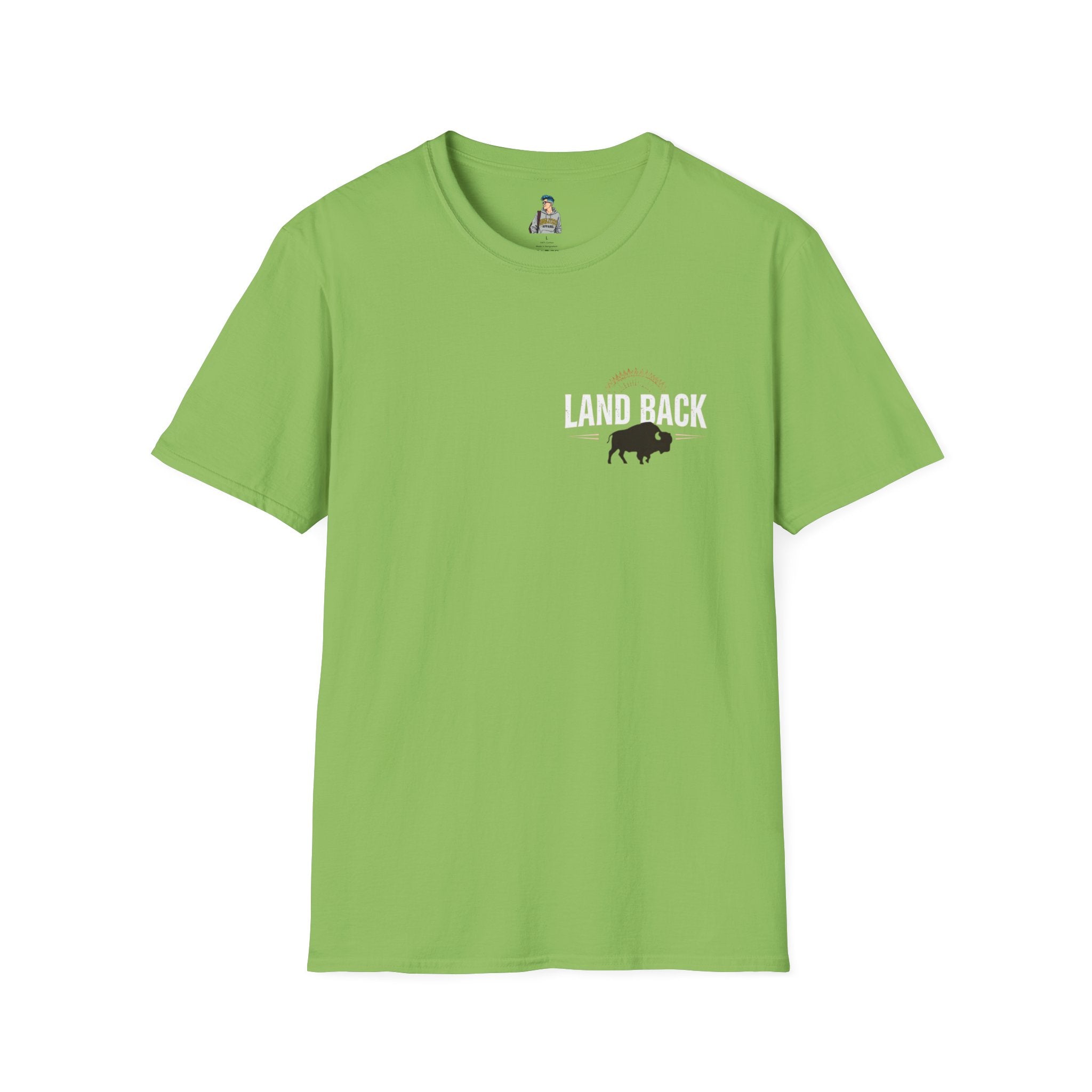 'Land Back' Unisex Softstyle T-shirt - EqualiTees.Me