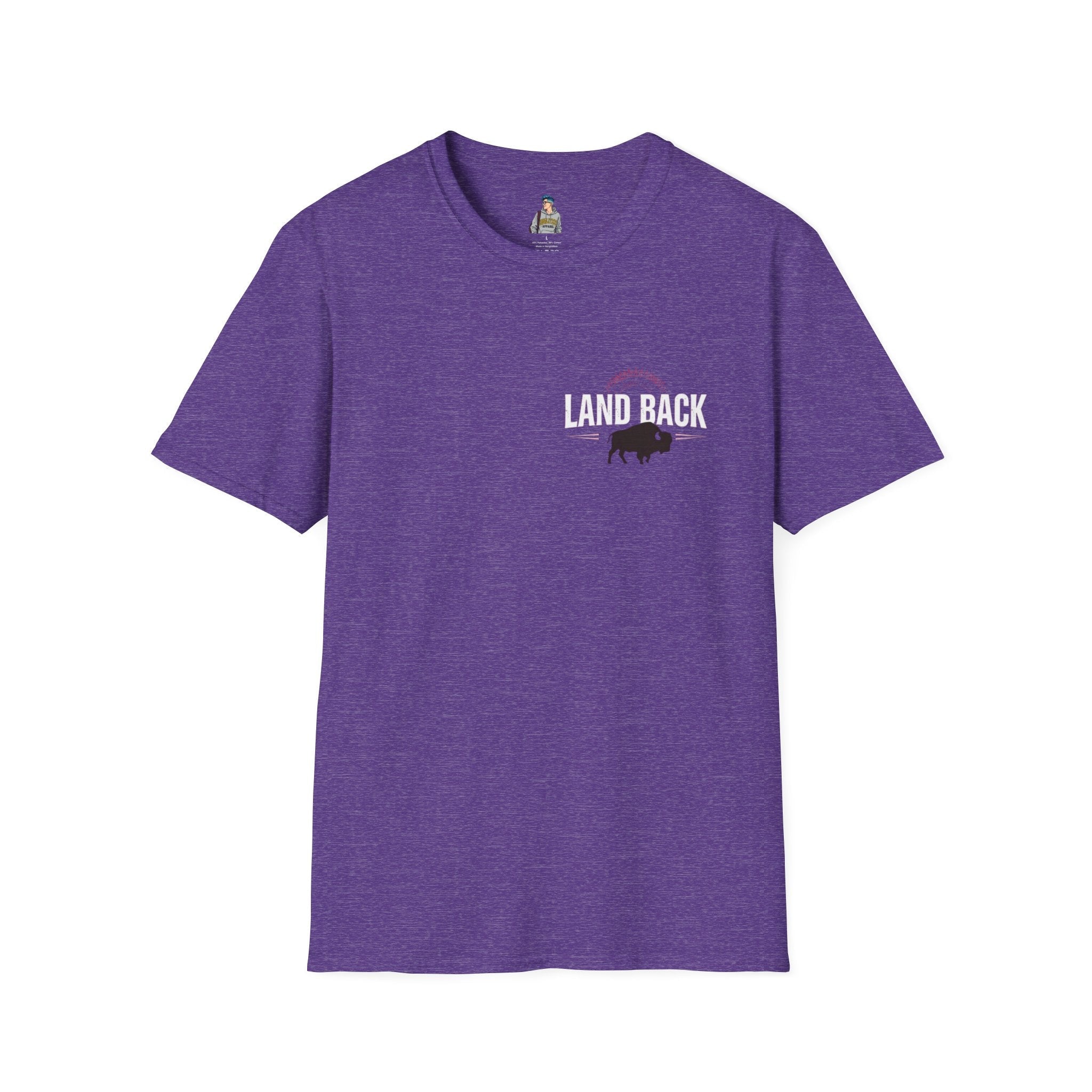 'Land Back' Unisex Softstyle T-shirt - EqualiTees.Me