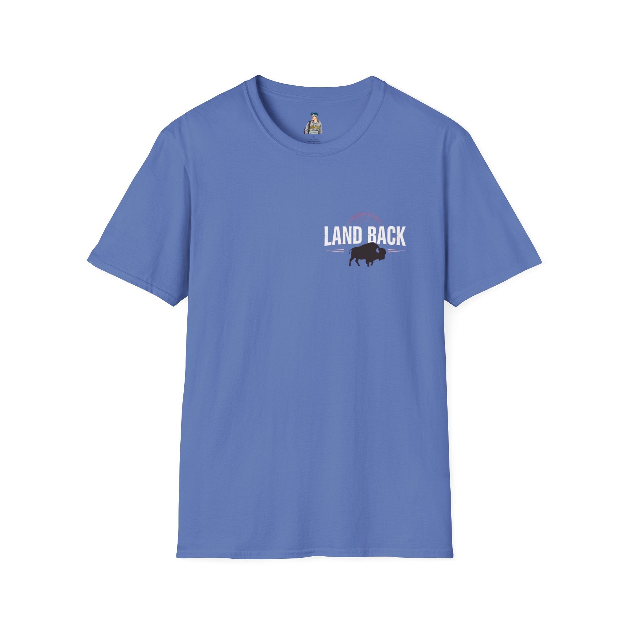 'Land Back' Unisex Softstyle T-shirt - EqualiTees.Me