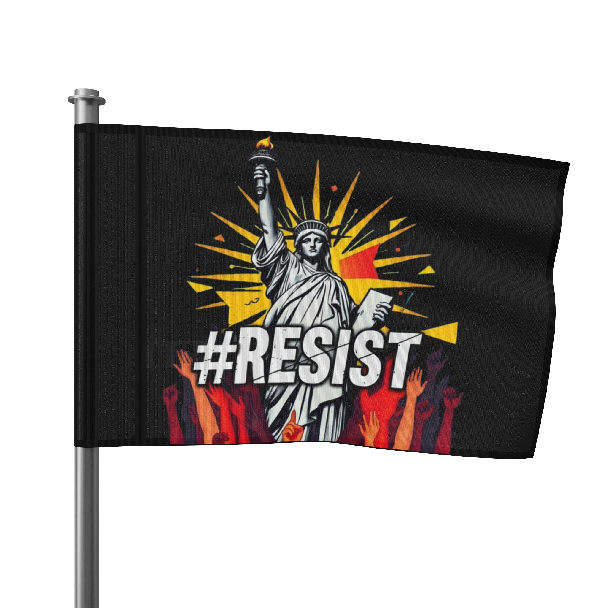 Resist - Protest Flag - EqualiTees.Me