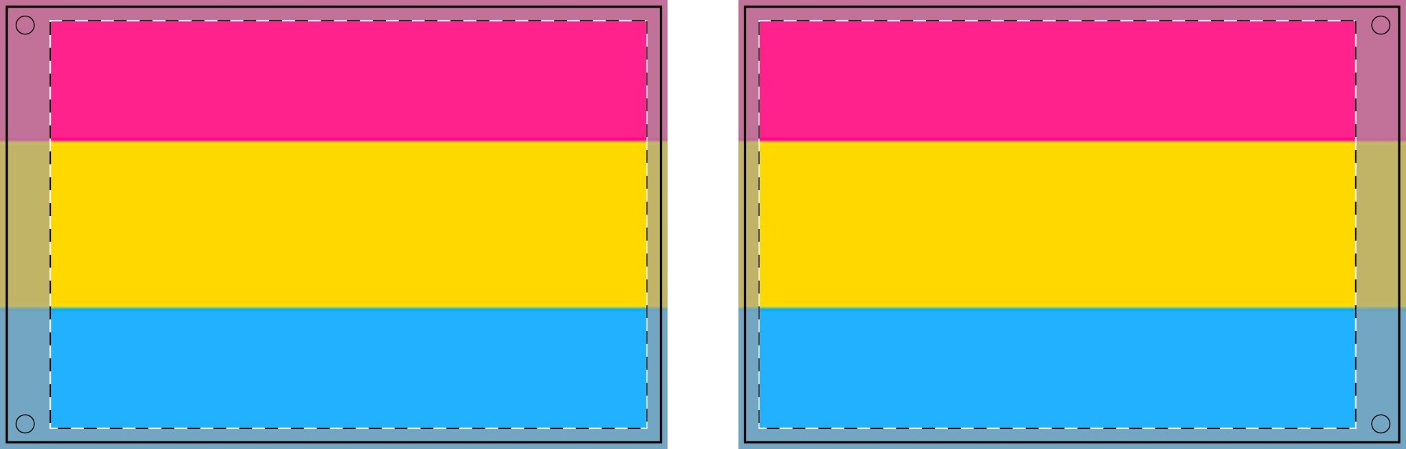 Vibrant Double Sided Pansexual Pride Flag - Perfect for Celebrations & Events - EqualiTees.Me