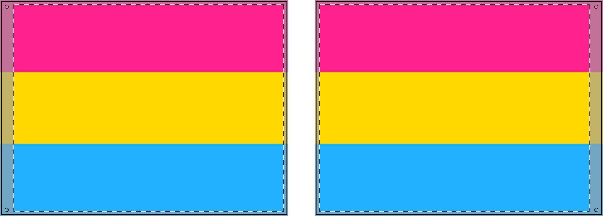Vibrant Double Sided Pansexual Pride Flag - Perfect for Celebrations & Events - EqualiTees.Me