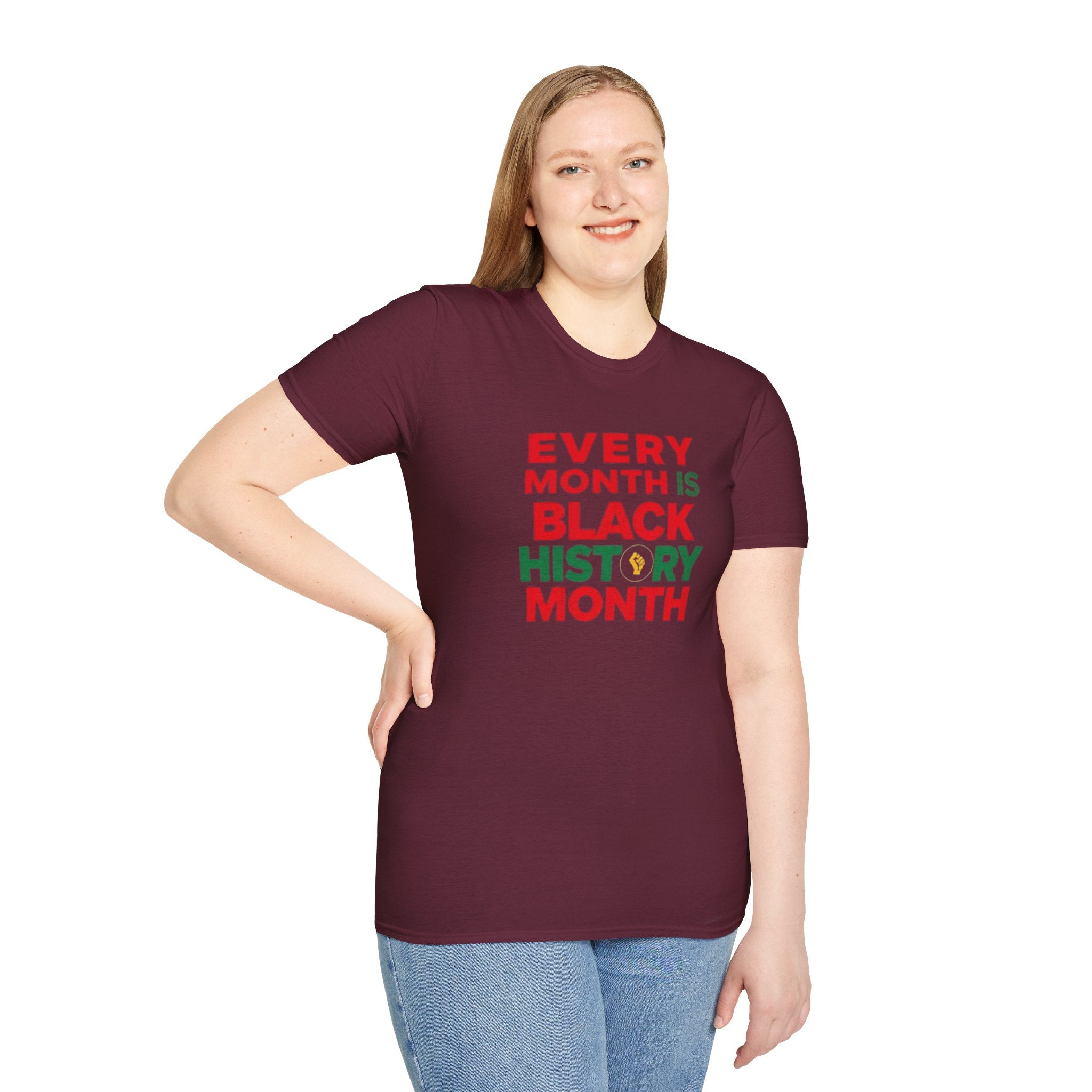 Every Month is Black History Month Unisex T-Shirt