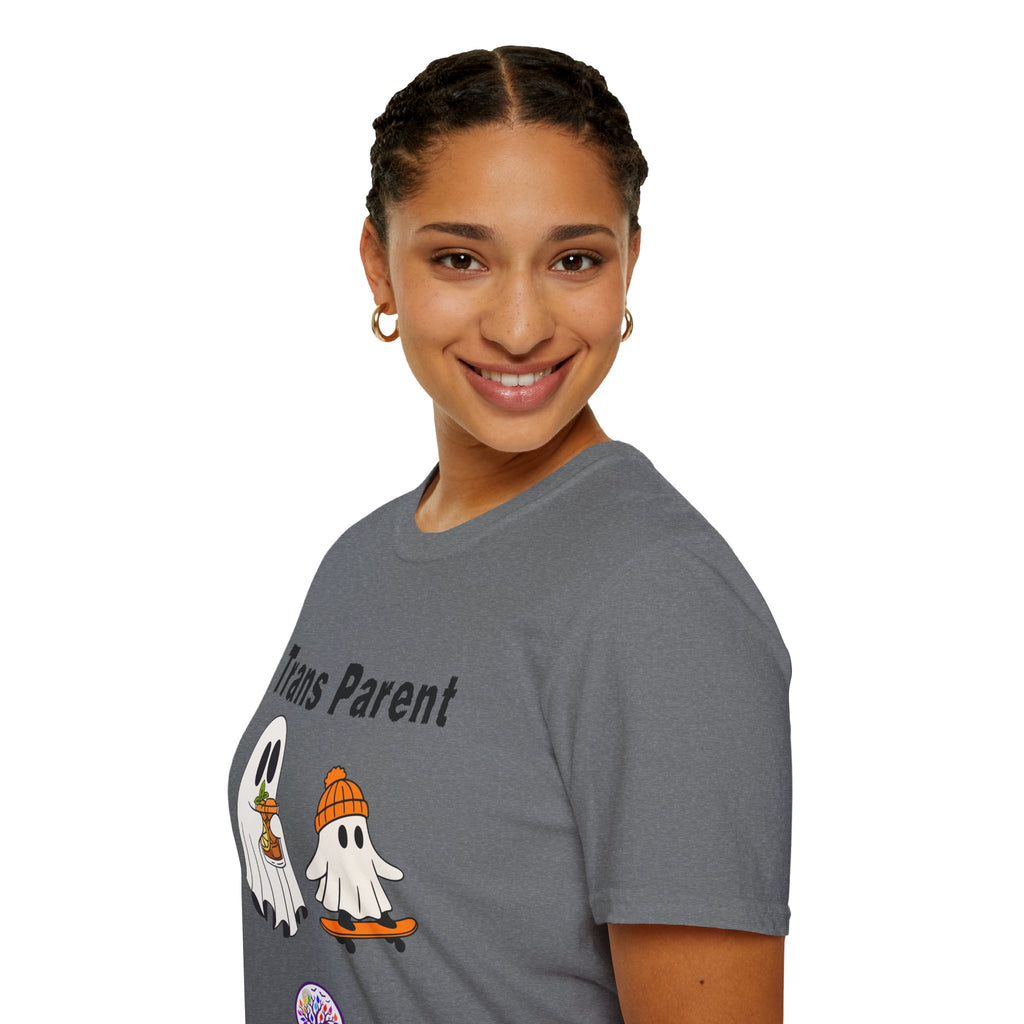Trans Parent 5 Halloween Pride Tree Las Vegas T-Shirt