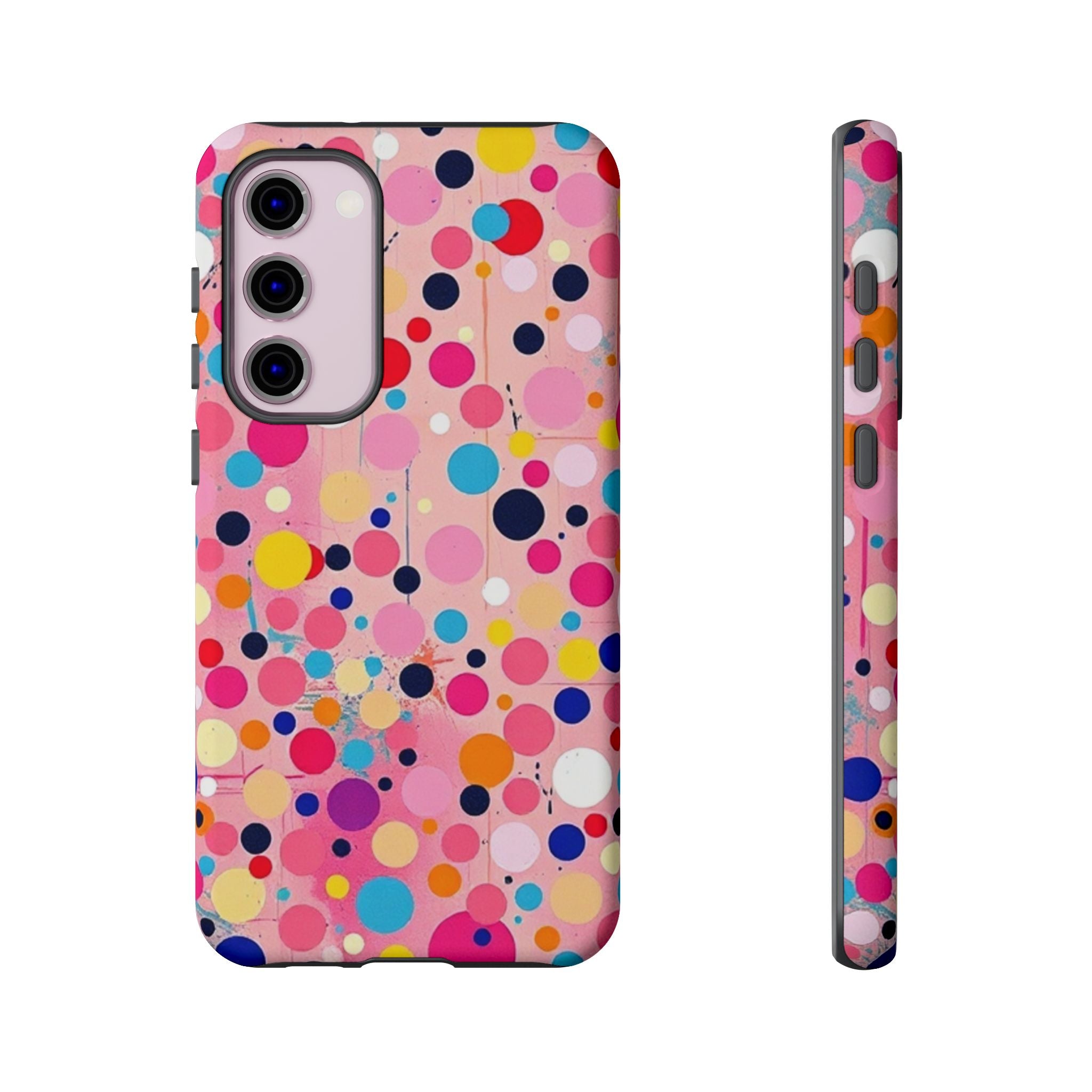 Colorful Dots & Spots Tough Cases For Android & iPhone
