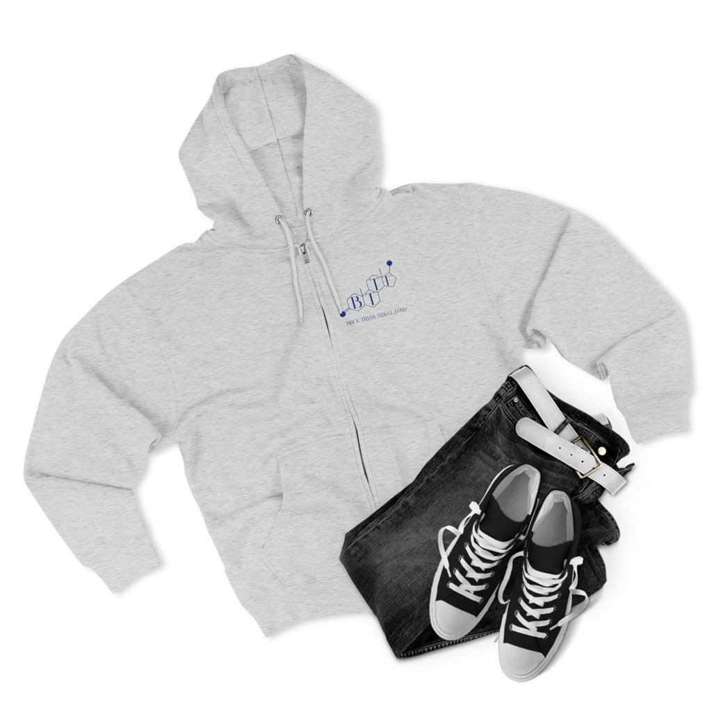 BTTF - Black Trans Travel Fund Unisex Zip-Up Hoodie