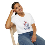 Americans Against MAGA Red Patriots Unisex Softstyle T-Shirt
