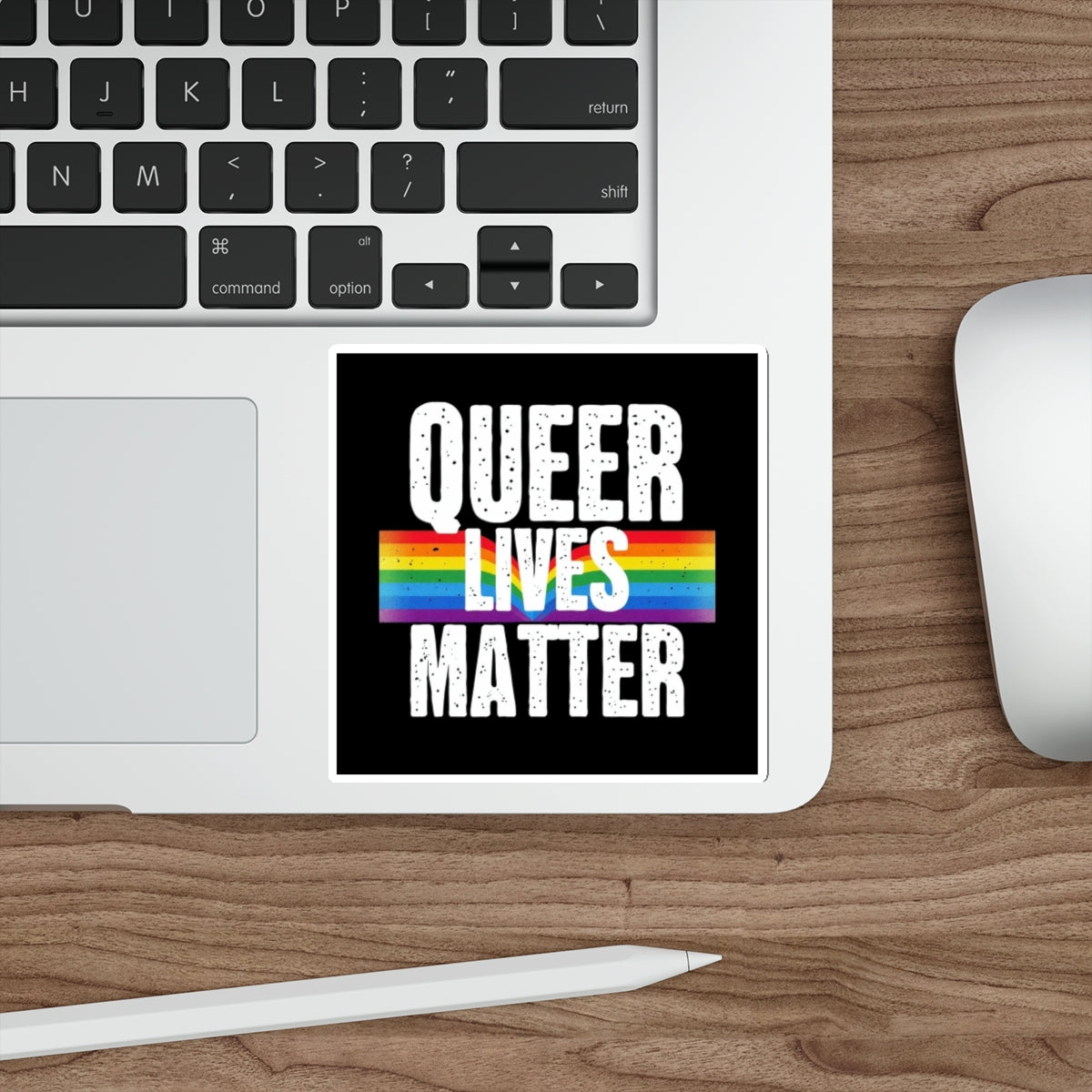 Die-Cut Stickers - QUEER LIVES MATTER