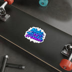 Die-Cut Stickers -  Make Good Trouble-Blue and Purple Text