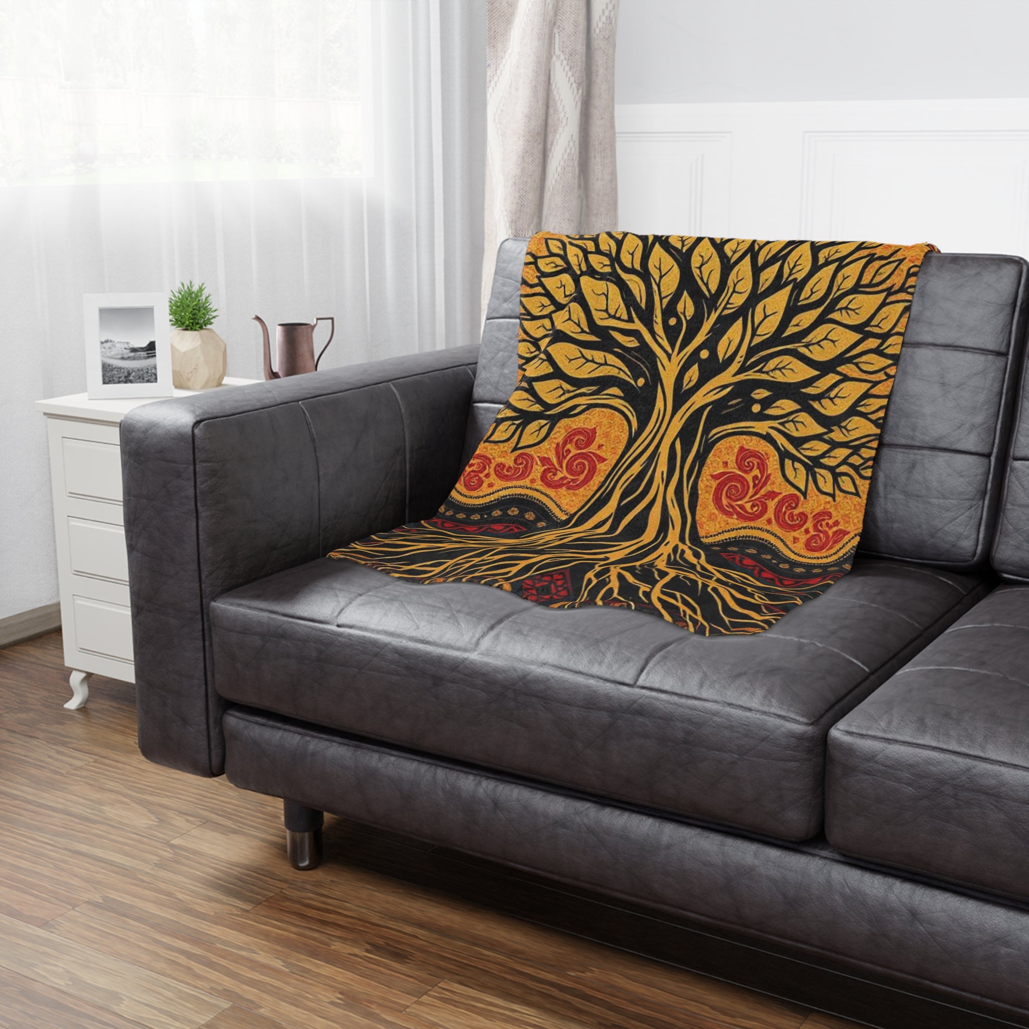 Strength In Our Roots Microfiber Blanket