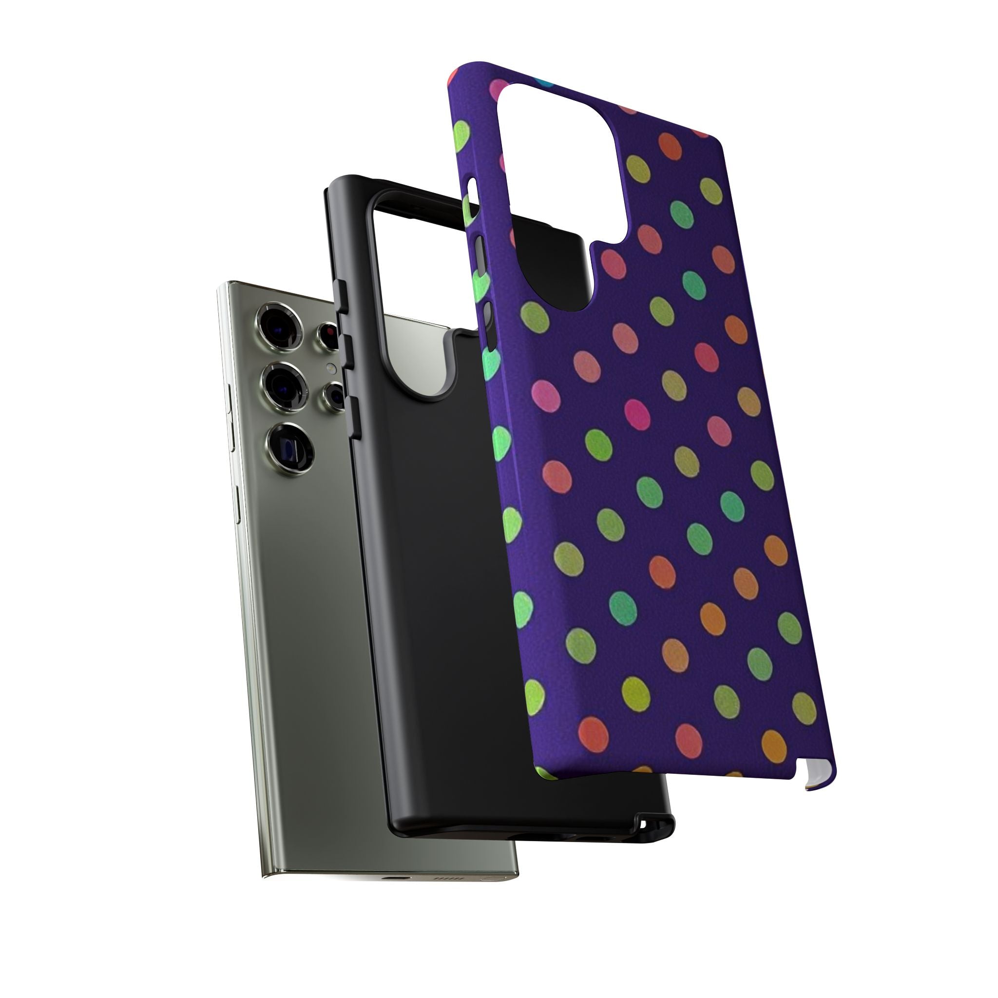 Colorful Polka-Dot Tough Case for Android