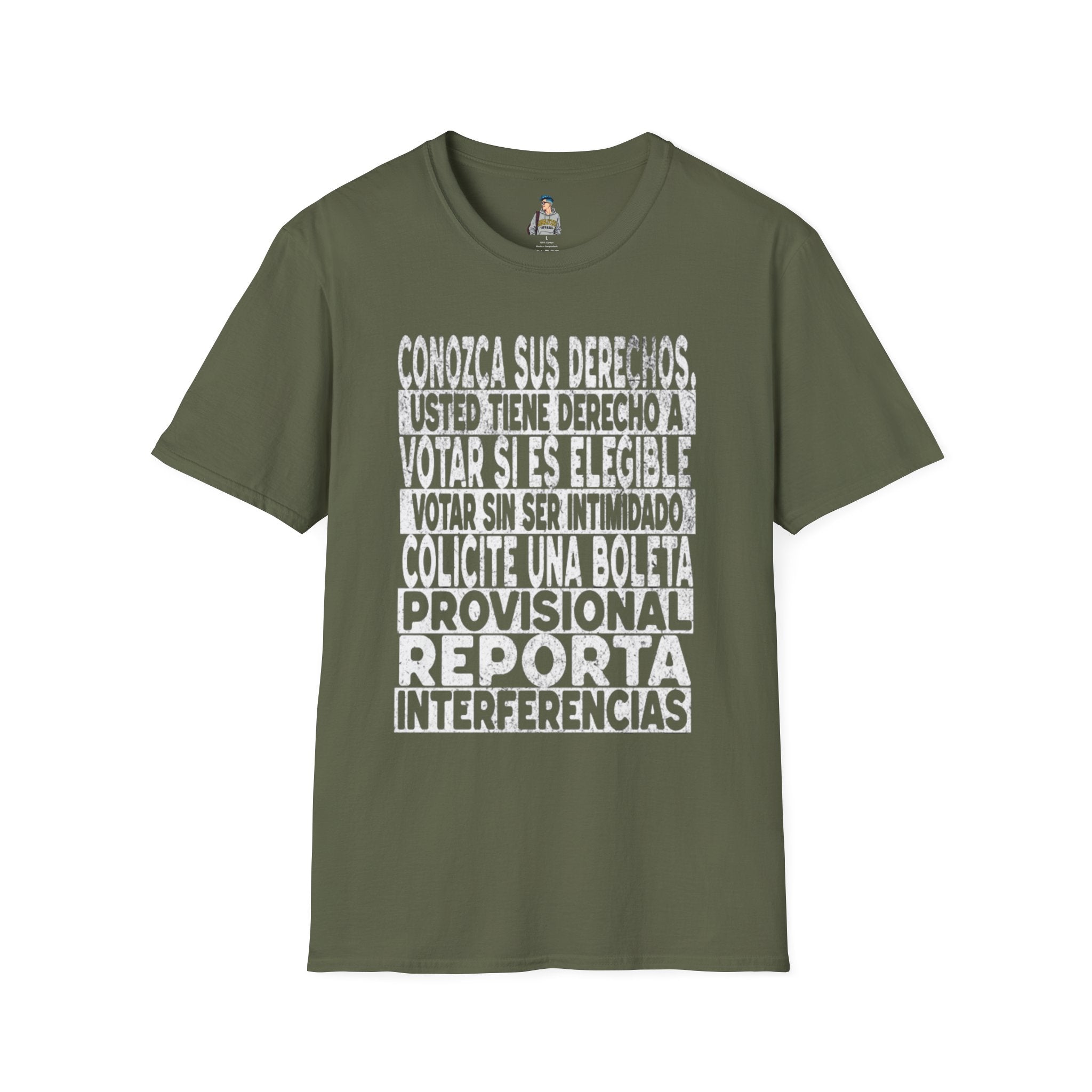 Know Your Voting Rights Spanish T-Shirt