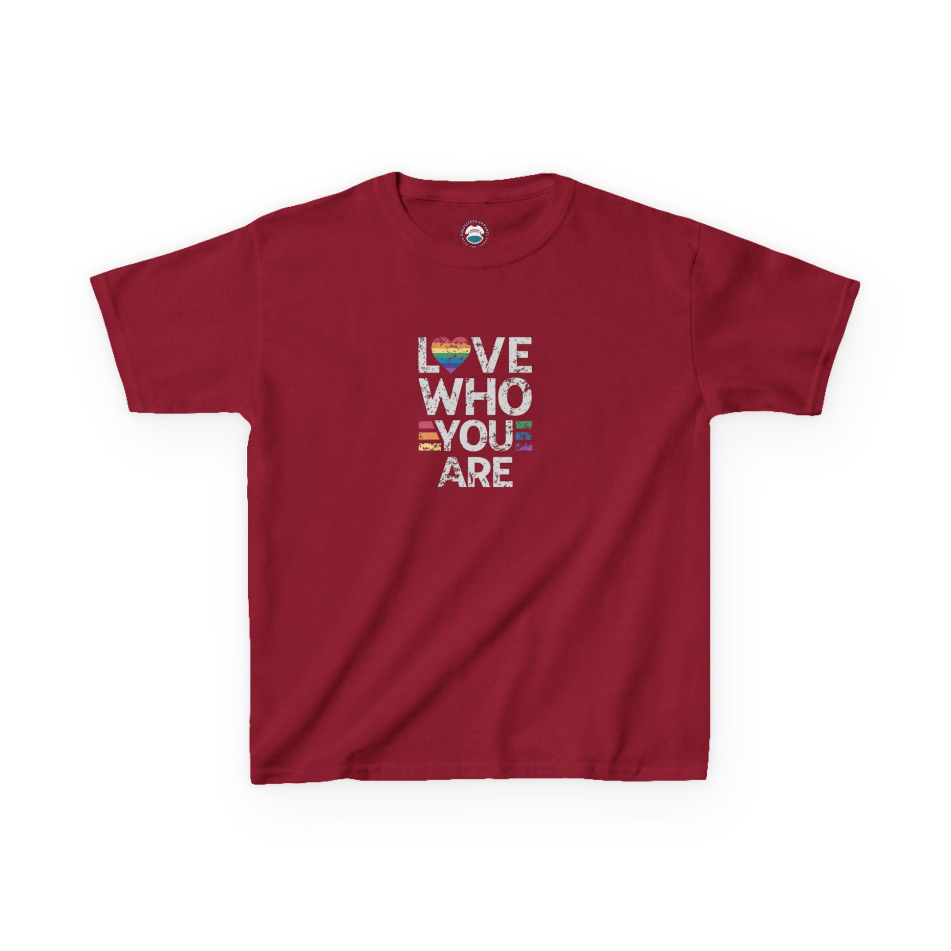Love Who You Are Kids Heavy Cotton™ Tee - Pride Shirt for Children
