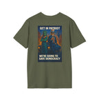 Patriotic Activism T-Shirt - Our Resistance Matters & Save Democracy Designs
