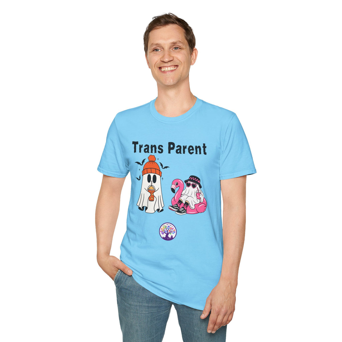 Trans Parent 6 Halloween Pride Tree Las Vegas T-Shirt