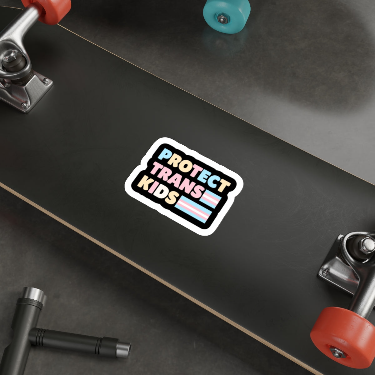 Die-Cut Stickers - Protect Trans Kids Sticker