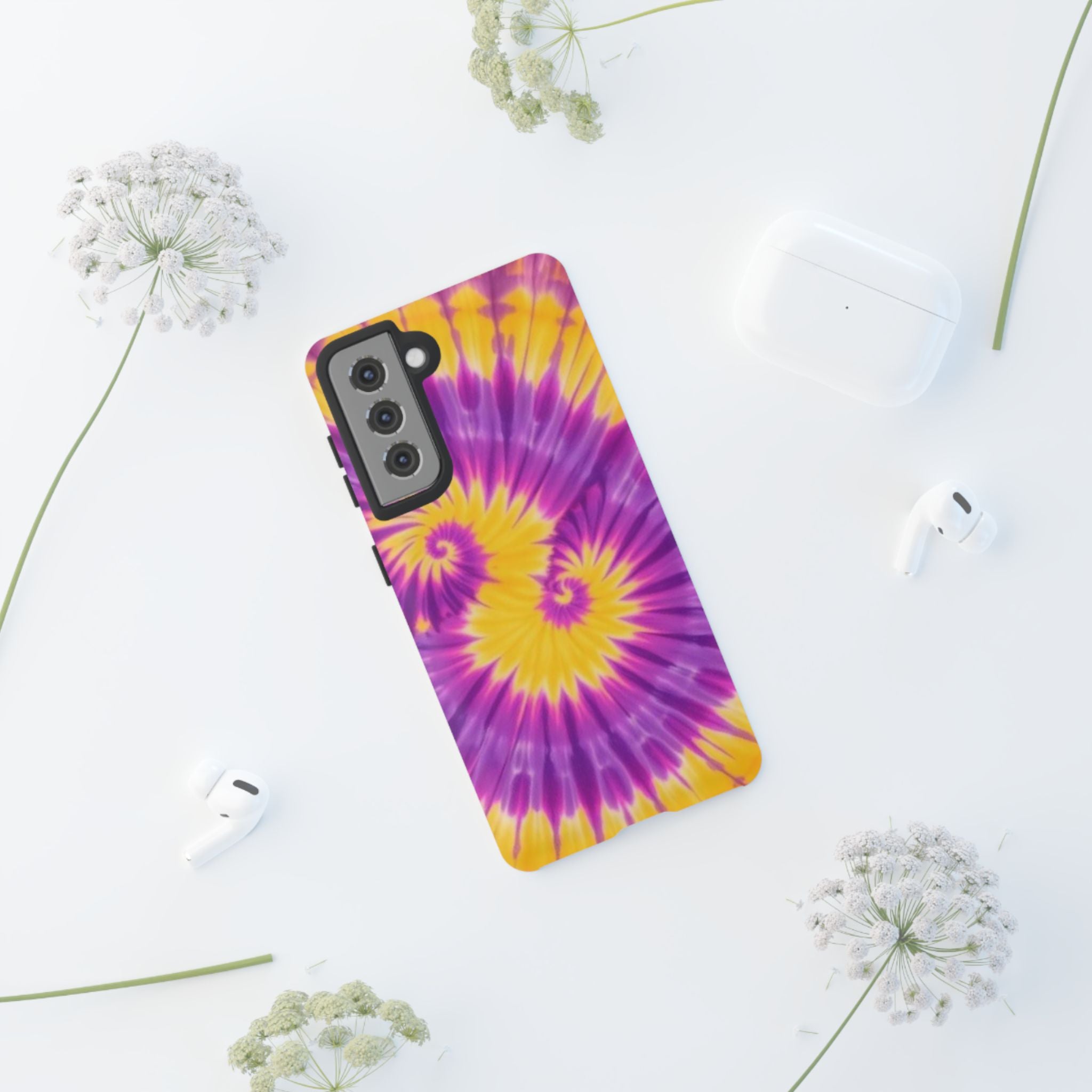 Tie-Dye Spiral Tough Case for Android