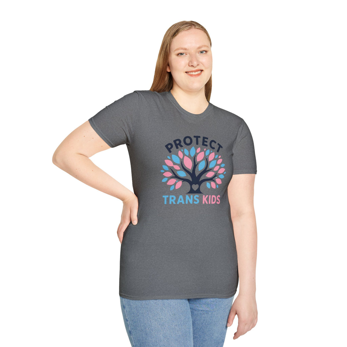 Protect Trans Kids Pride Tree Las Vegas T-Shirt