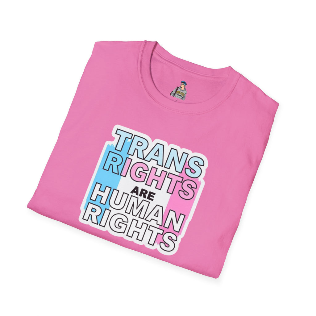 Trans Rights Unisex Softstyle T-Shirt - Support Equality & Trans Rights