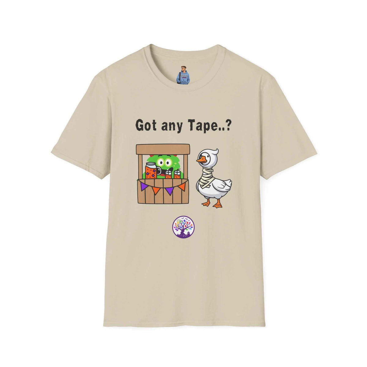 Got any Tape..? Mummy Goose & Monster Halloween T-Shirt