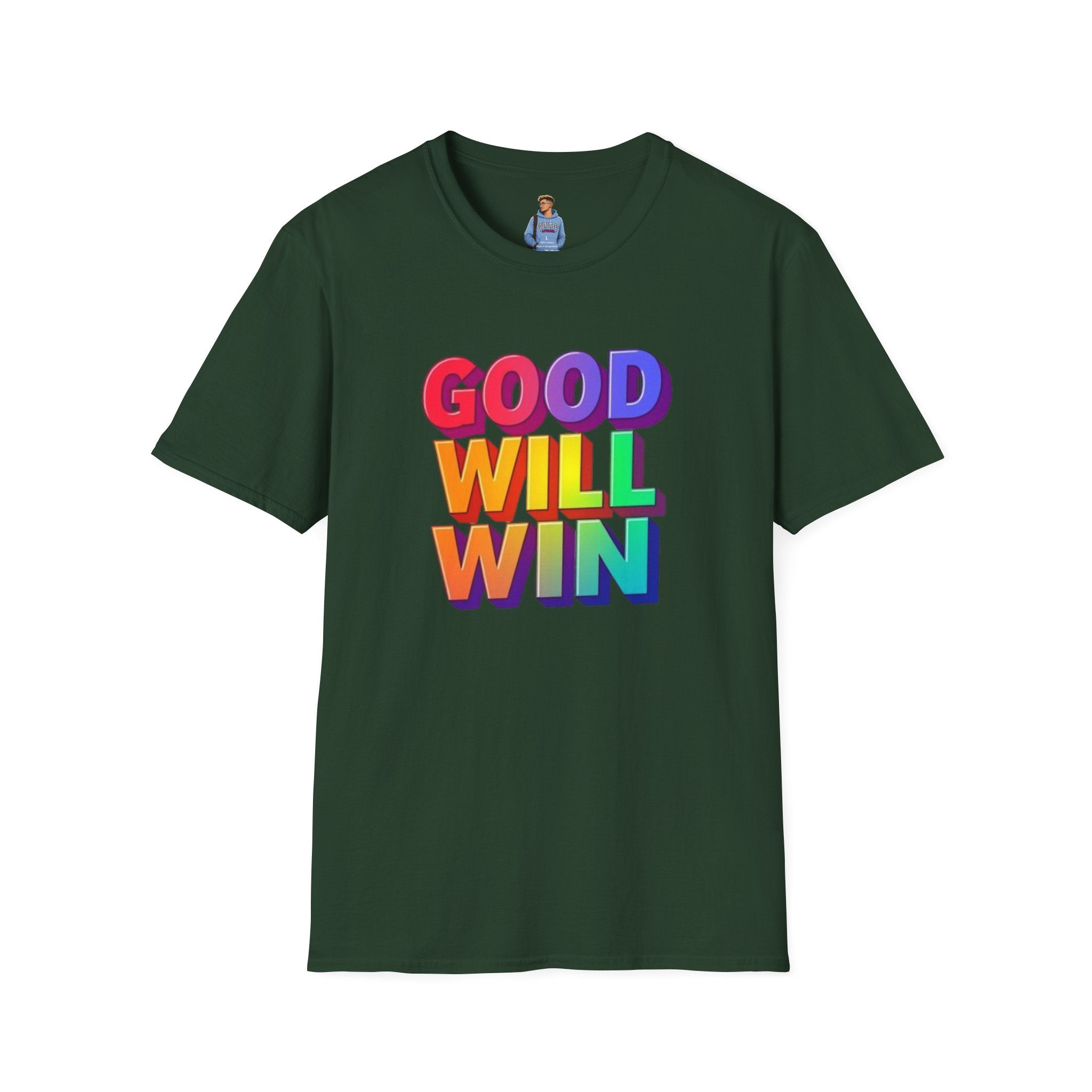 Rainbow Good Will Win T-shirt