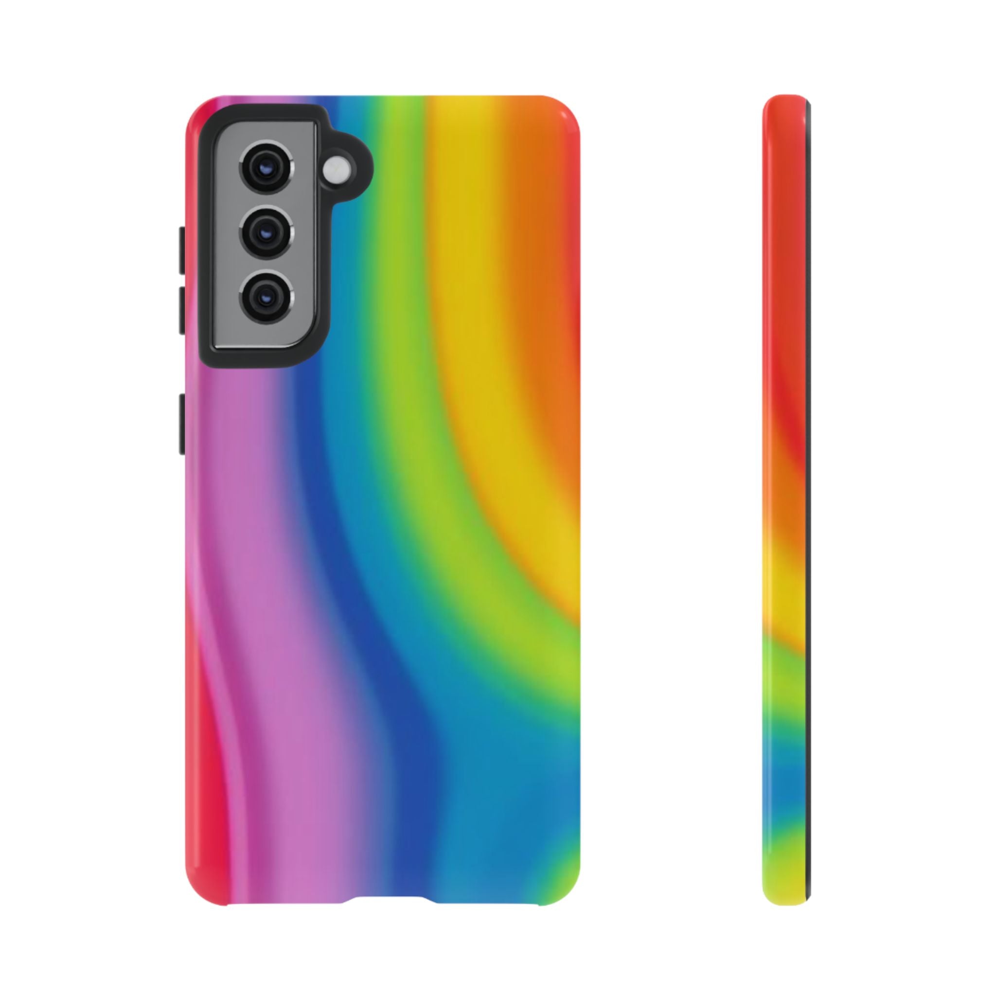 Rainbow Swirl Tough Case for Android