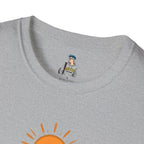 Mountain Scene Unisex Softstyle T-shirt