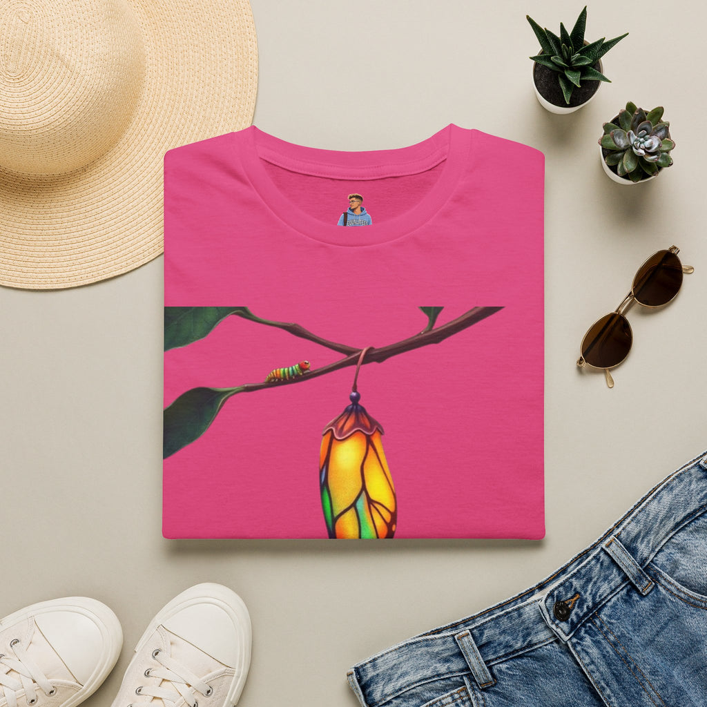 Rainbow Butterfly Cocoon Pride T-Shirt