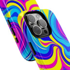 Psychedelic Swirl Tough Phone Case for iPhone