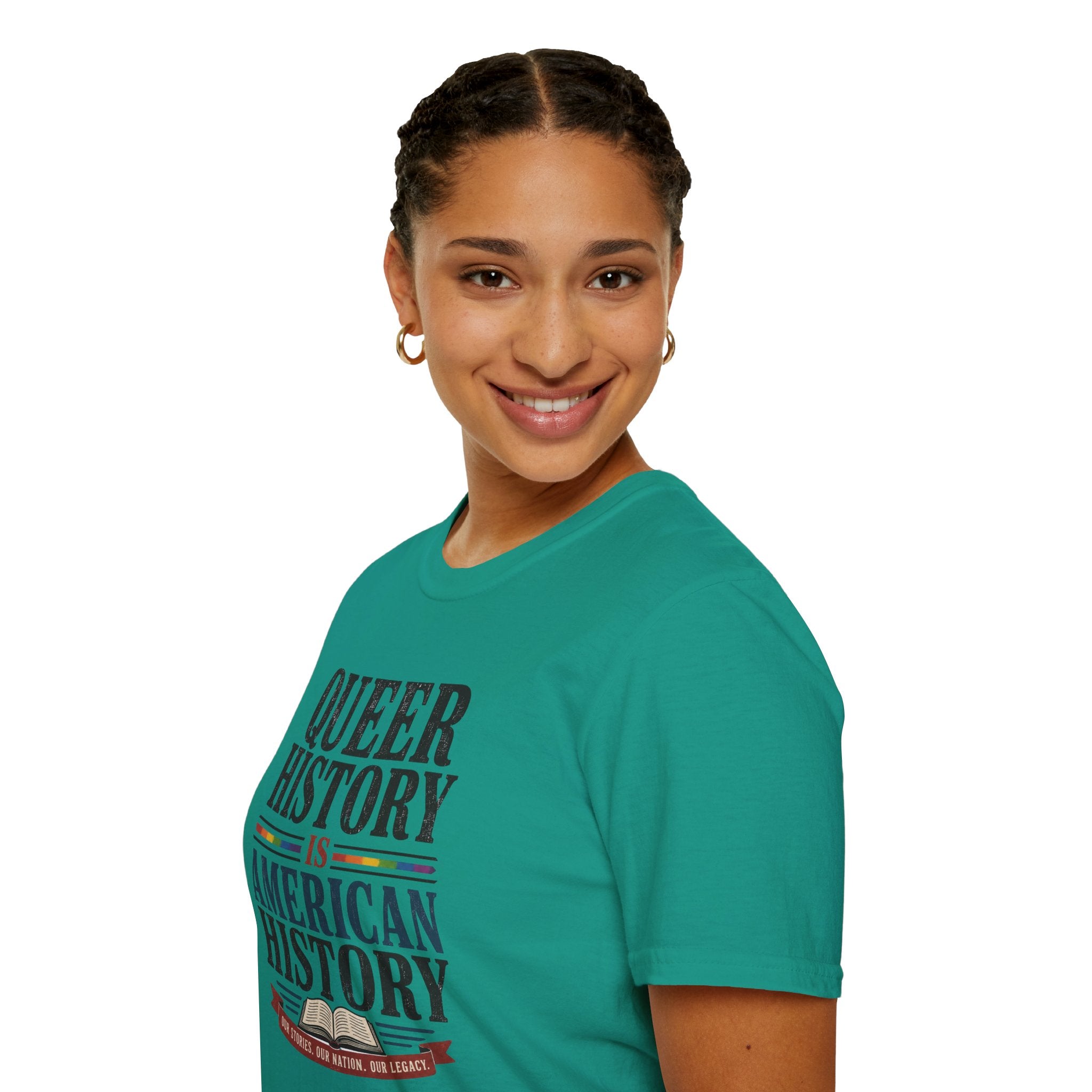 Queer History Is American — Graphic T-Shirt
