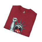 Resist - Patriotic Statue of Liberty T-Shirt - Unisex Softstyle Tee