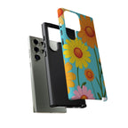 Floral Daisy Tough Case for Android