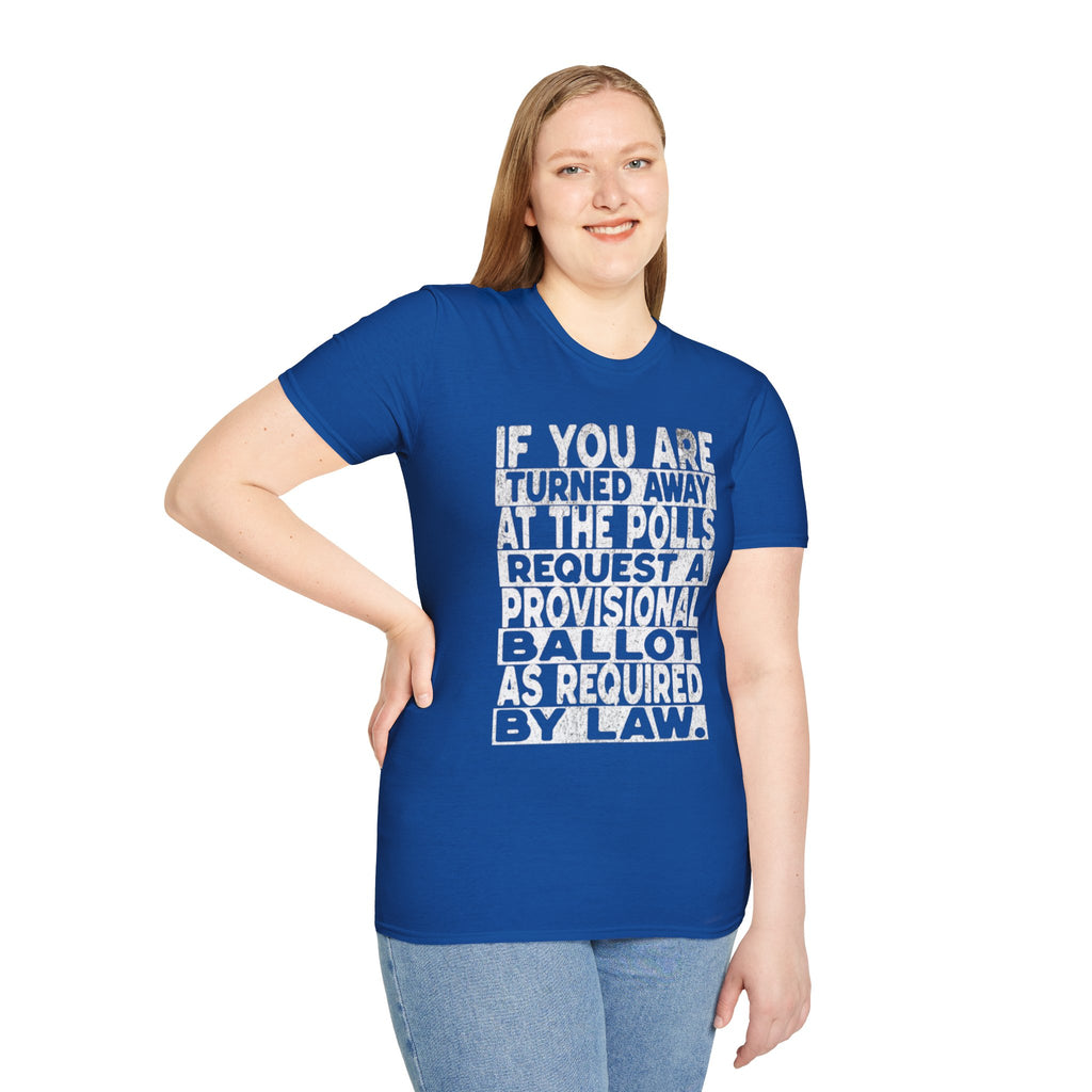 Do Not Be Intimidated Know Your Rights Voting Tee-English