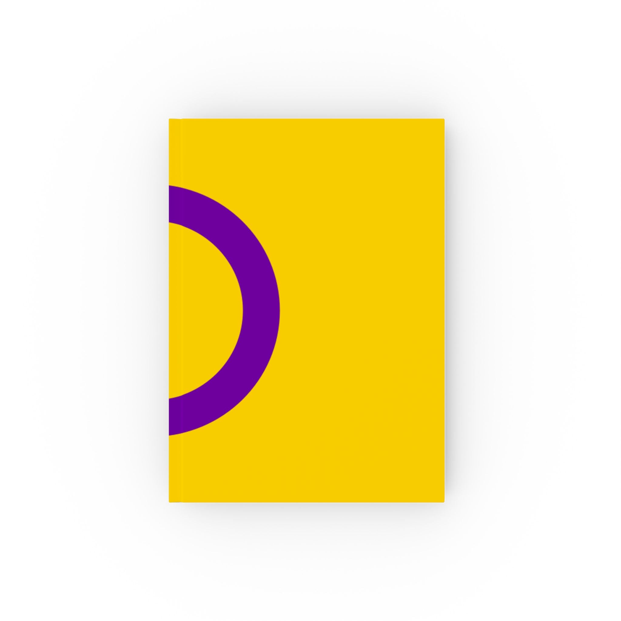 Intersex Pride Design Hard Backed Journal - Perfect for Gifts, Journaling, and Celebrations