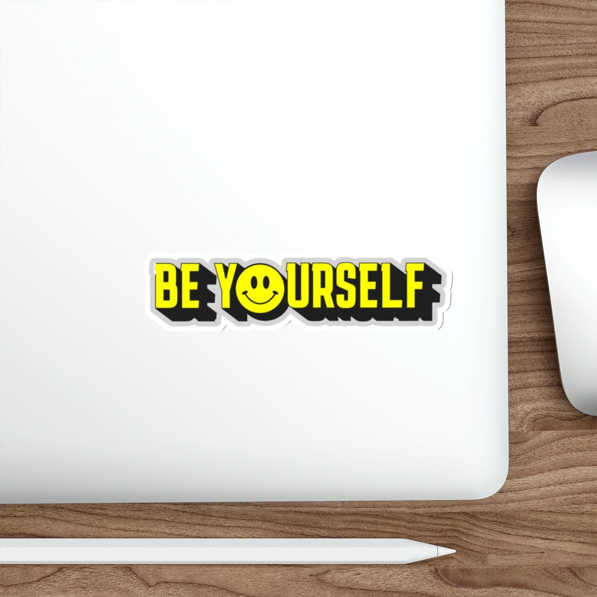 Die-Cut Stickers - Be Yourself Smiley