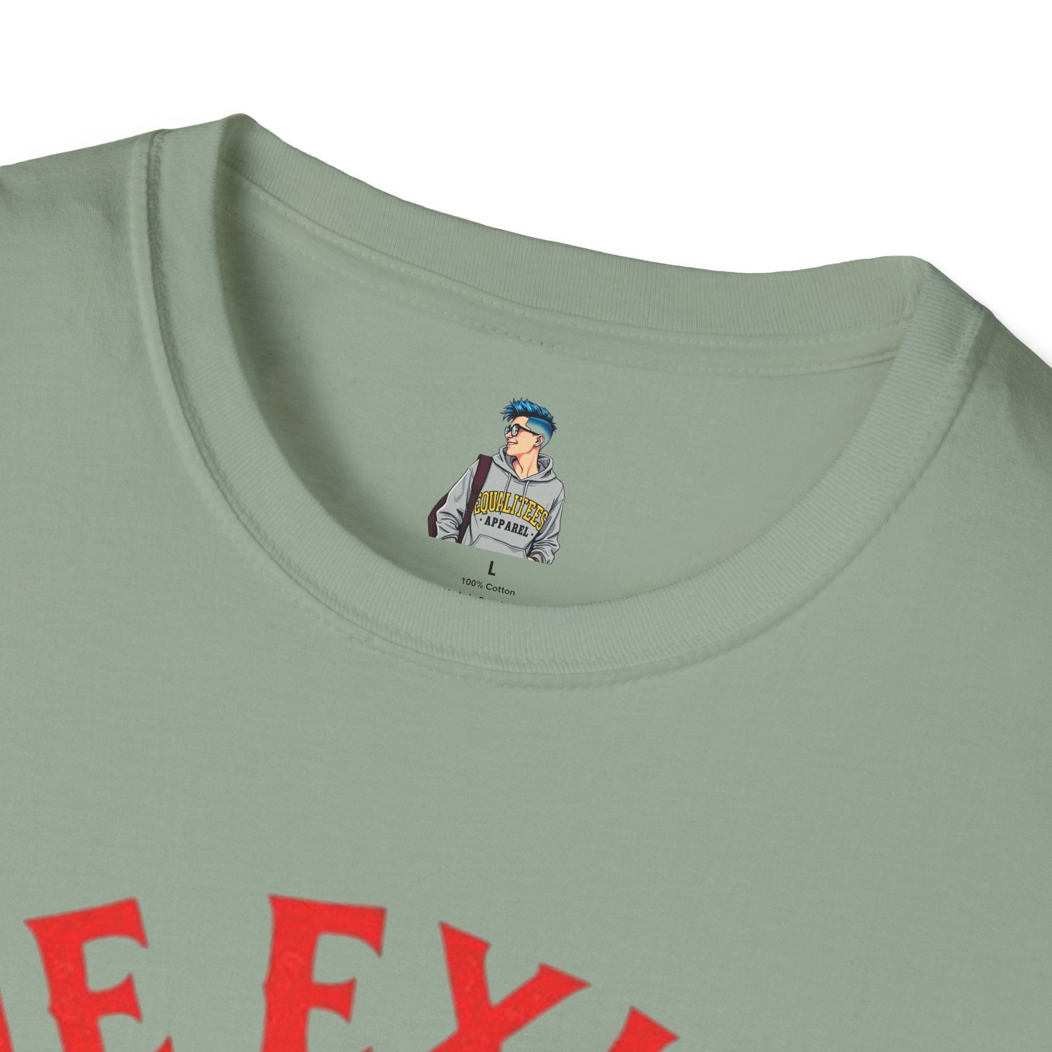 Unisex Softstyle T-Shirt, We Exist We Resist We Rise