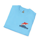 Jumping Salmon Native Pride Softstyle Unisex T-shirt