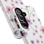 Pink Wildflower Tough Case for Android