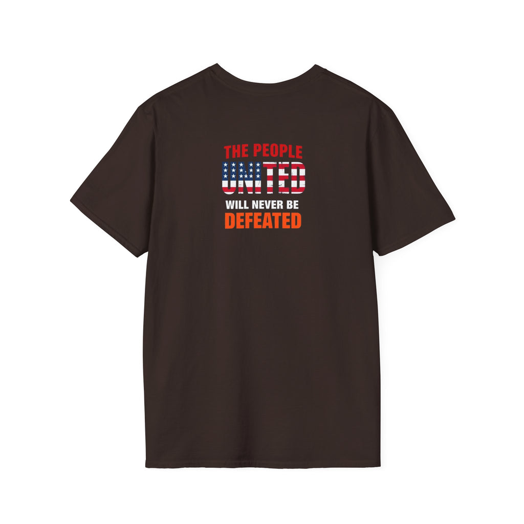 DRINK COFFEE, NOT THE KKKOOLAID. Unisex Softstyle T-Shirt - Empowering Message for Activists