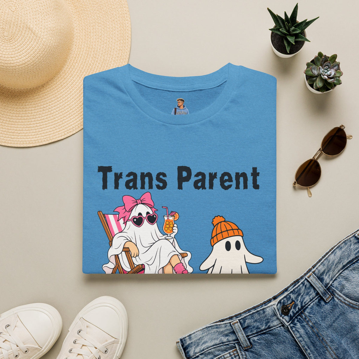 Trans Parent 3 Halloween Pride Tree Las Vegas T-Shirt