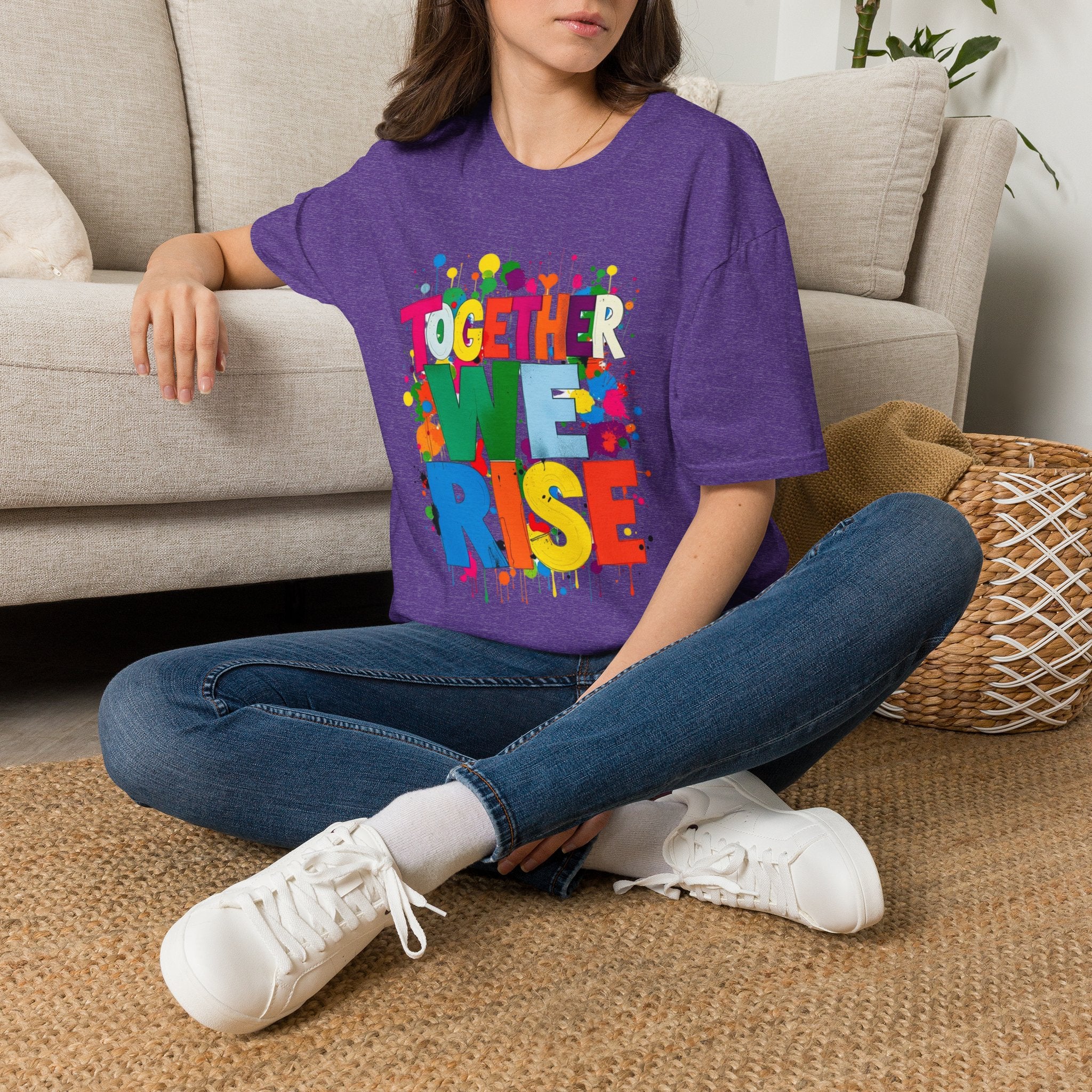 Together We Rise Unisex Softstyle T-Shirt