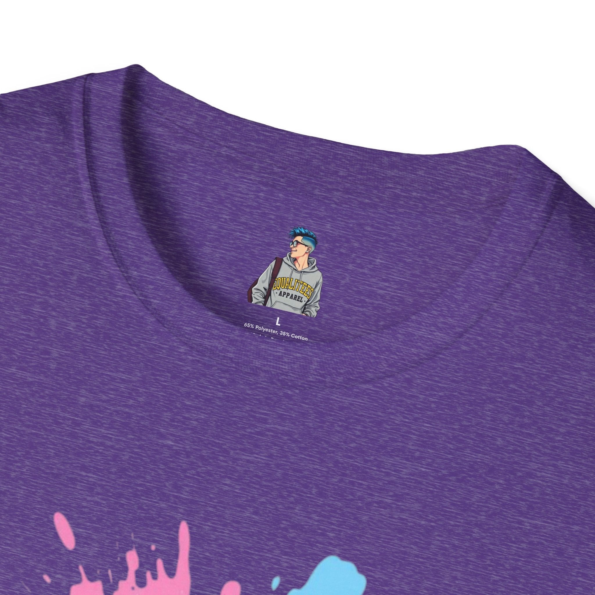 Protect Trans Kids Unisex Softstyle T-Shirt - Supportive LGBTQ+ Apparel