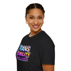 Trans Visibility Saves Lives Statement T-shirt